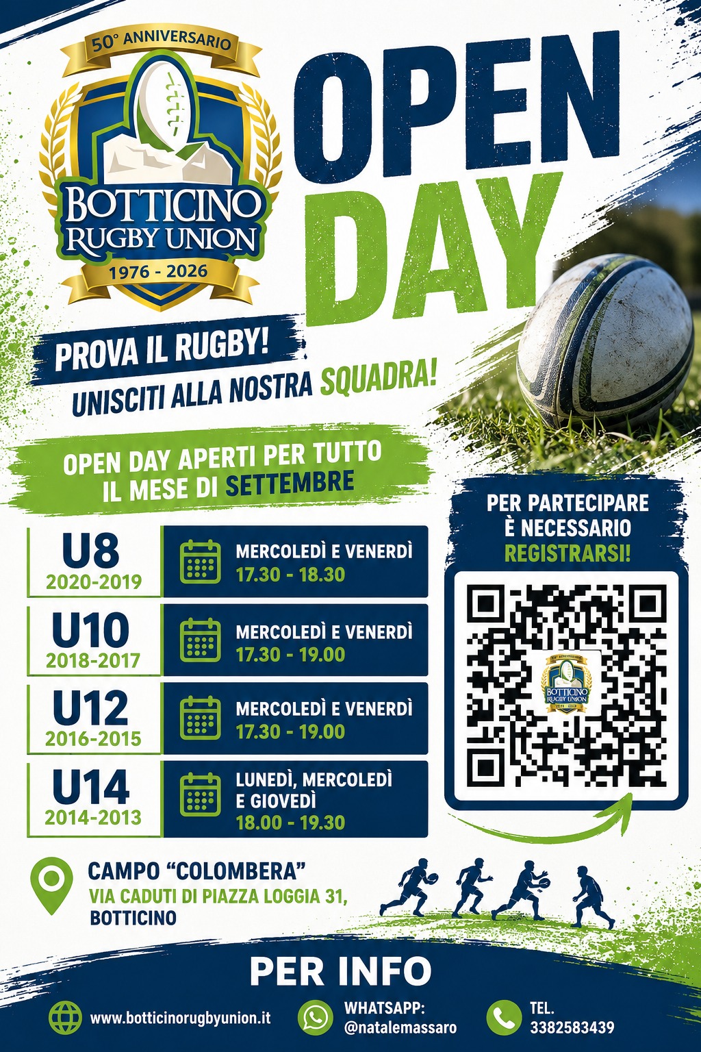 Open day botticino 2026 Open day botticino 2026